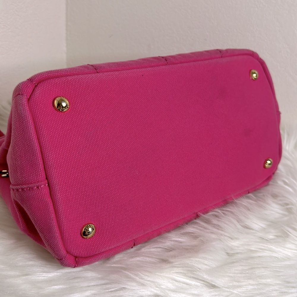 💯Authentic Prada Canapa Two Way - Small sized 🍀 - Picture 10 of 17